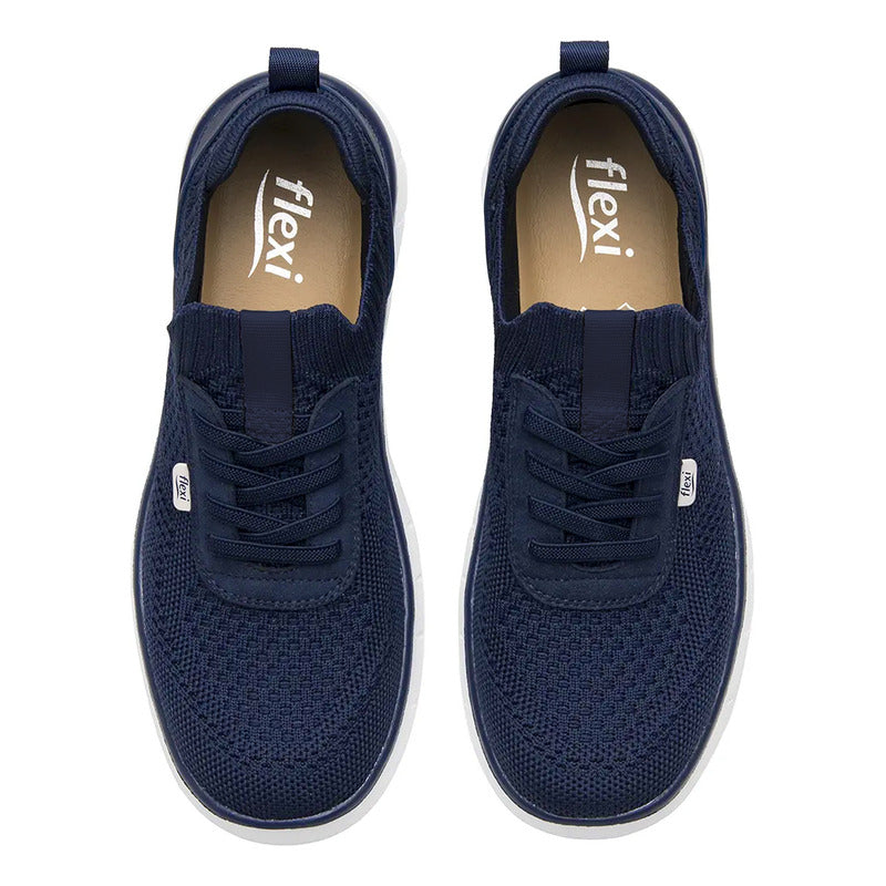 Tenis Running Para Mujer Mod.125616 Marca Flexi®