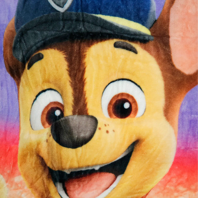 Cobertor Ligero Super Suave Matrimonial Diseños Providencia® Paw Patrol Torre 850 G Multicolor