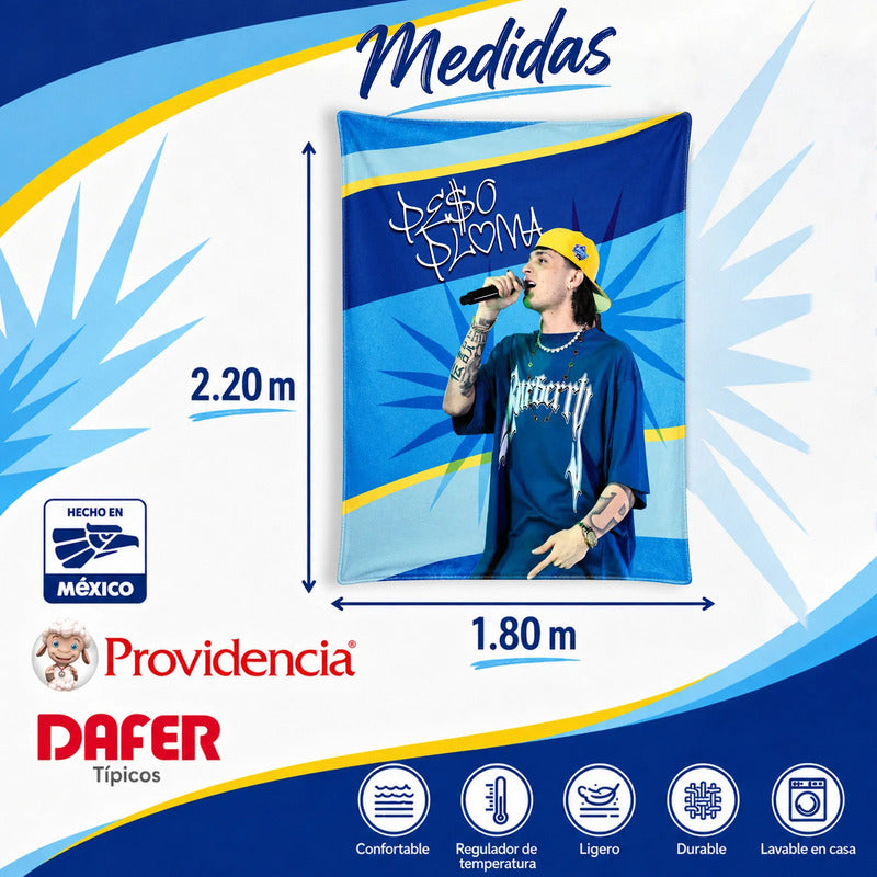 Cobertor Serenity Matrimonial Diseños Artistas Providencia® Peso Pluma 900 G Multicolor