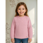 Sueter Tejido Para Niña Mod. 4354 Marca Mayoral® Rosa Claro Tejido 6