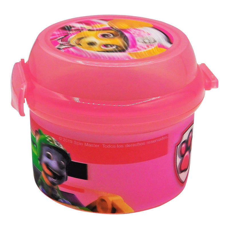 Topper Recipiente Para Comida Diseño Lenticular Niños