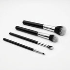 Set De Brochas 24pz Con Estuche Para Viaje True Makeup® Negro