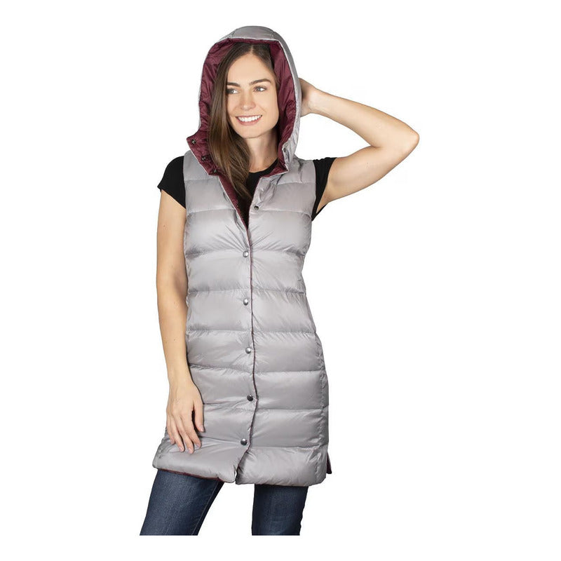 Chaleco Largo De Pluma Para Mujer Dw83-vpol8746 Greenlander®