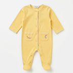 Mameluco Ligero Para Bebé Mod. 1708 Marca Mayoral® Amarillo 1-2 Meses Lisa