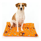 Tapete Estampado Y  Acolchado Transportadora Para Mascota