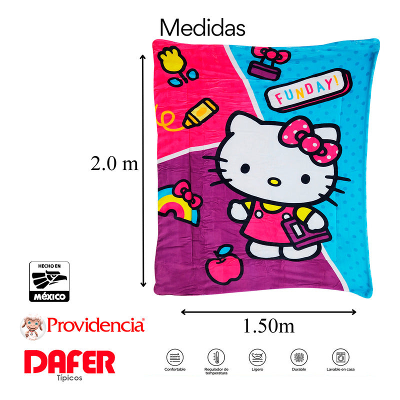 Cobertor Borrega Individual 1.50m X 2.00m Marca Providencia®