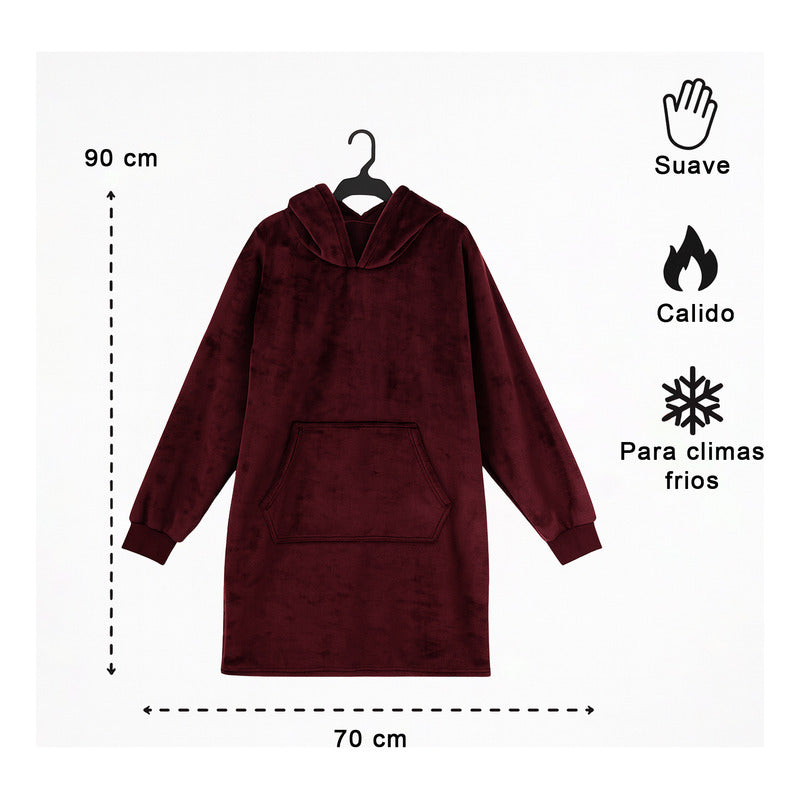 Hoodie Oversize Santa Teresa Mujer / Hombre Otoño/invierno
