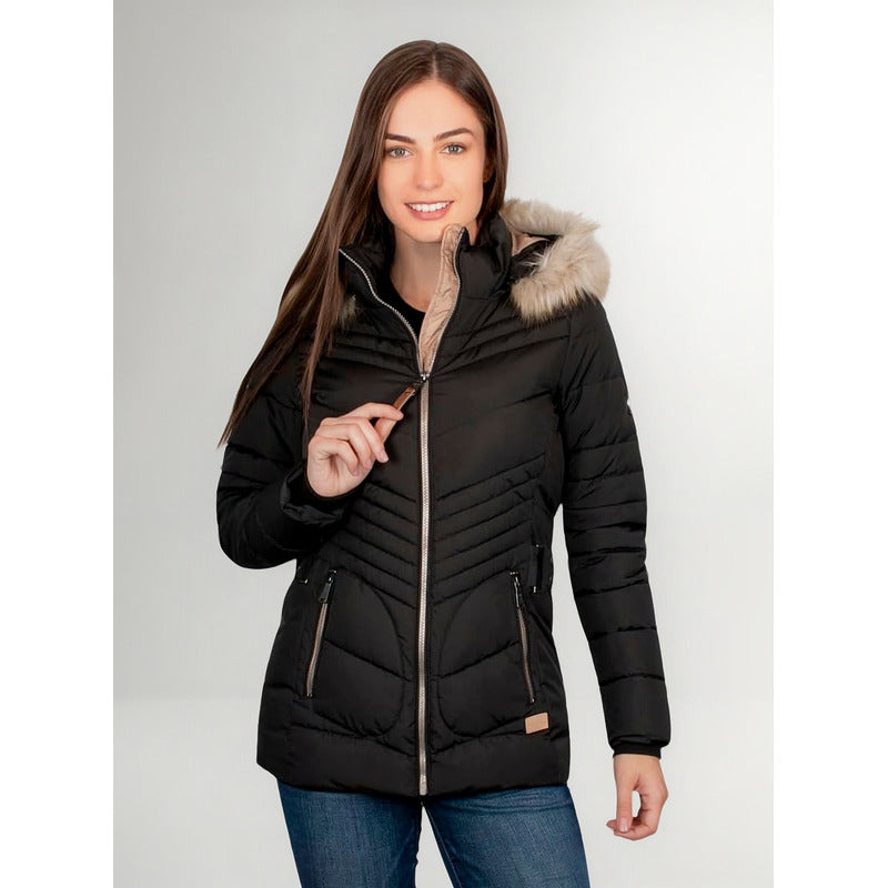 Chamarra Capitonada Para Mujer Dw83-pol8046 Greenlander®