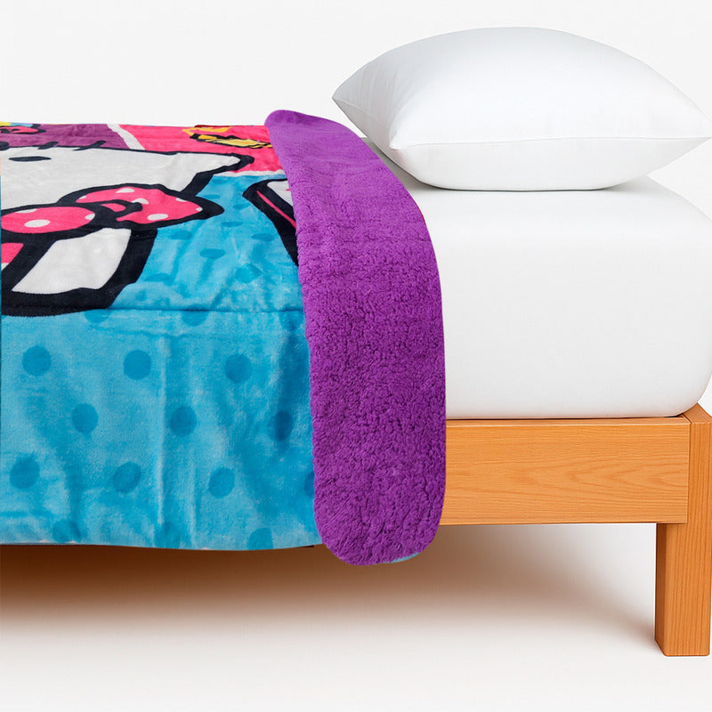 Cobertor Borrega Individual 1.50m X 2.00m Marca Providencia®