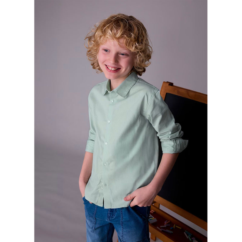 Camisa Casual Para Niño Mod.874 Marca Mayoral®