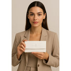 Cartera Mediana Crossbody Para Dama Mod. Ji 532 Jaime Ibiza® Blanco Croco Croco