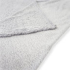 Cobertor Ovejita Ligero Matrimonial 1.80x2.10m Providencia® Multicolor 400 G Nevado Gris Claro