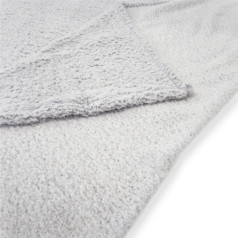 Cobertor Ovejita Ligero Matrimonial 1.80x2.10m Providencia® Multicolor 400 G Nevado Gris Claro