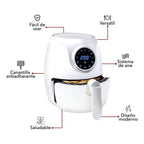 Rca Freidora De Aire Digital Rc-106 Color Blanco