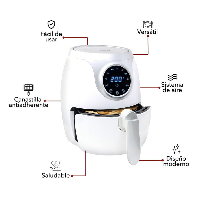 Rca Freidora De Aire Digital Rc-106 Color Blanco