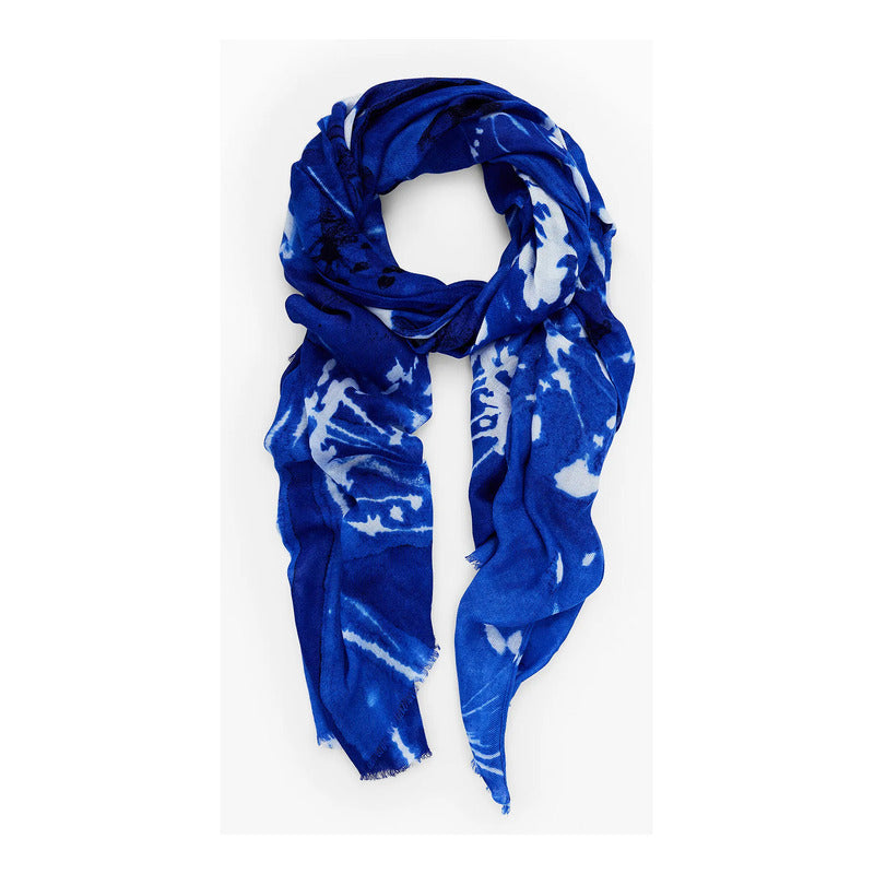 Chalina Ligera Suave Casual Para Mujer Marca Desigual® Multicolor 25sawa17/5010 Unitalla