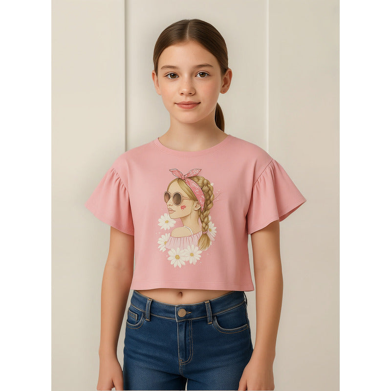 Blusa Para Niña Mod.6051 Colorete Marca Mayoral® Colorete 14 Años