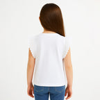 Blusa Para Niña Con Holán Mod.3010 Marca Mayoral®