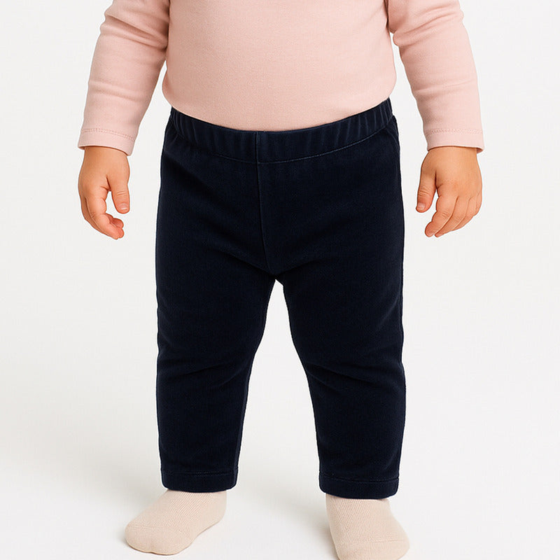 Pantalón Leggins Terciopelo Para Bebé Mod.2736 Mayoral® Marino Terciopelo 18 Meses