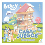 Bluey Juego De Mesa Casa De Juegos Tablero 3d Armable Infantil +5 Años 2 A 6 Jugadores Por Novelty Corp.