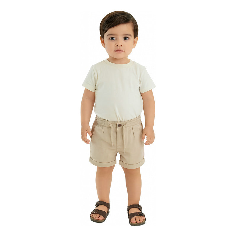 Short Ligero Con Cinto Para Bebe Mod.1220 Marca Mayoral®