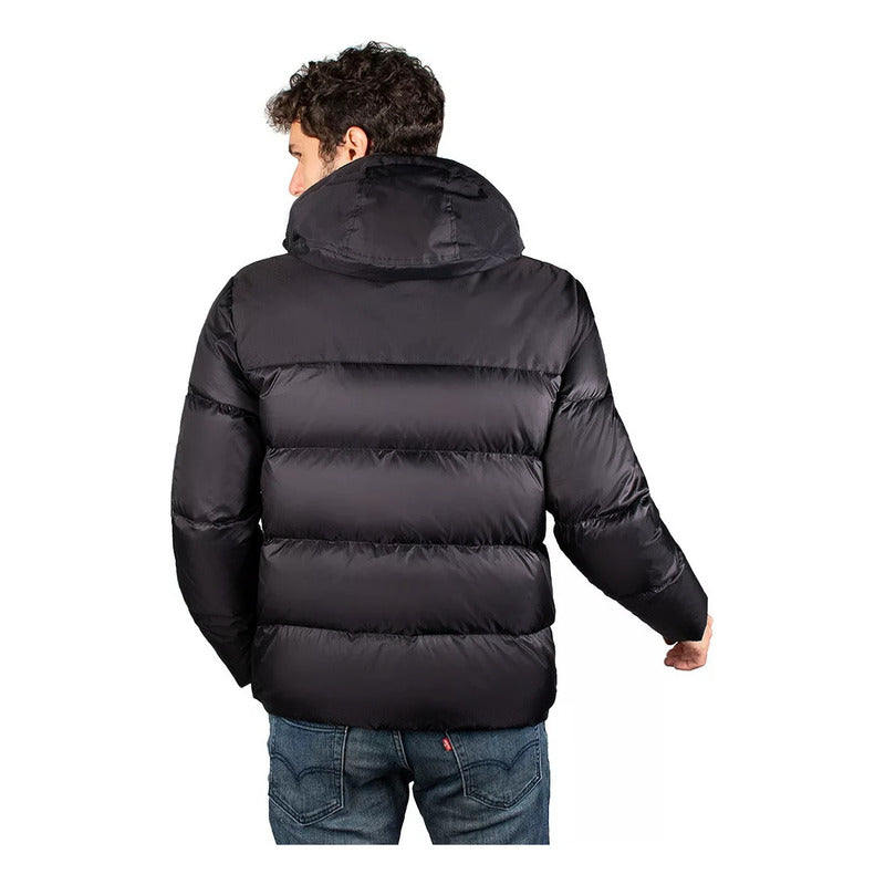 Chamarra Acolchada De Pluma Mod. Cw83-pol8758 Greenlander® Oxford G Capitonado