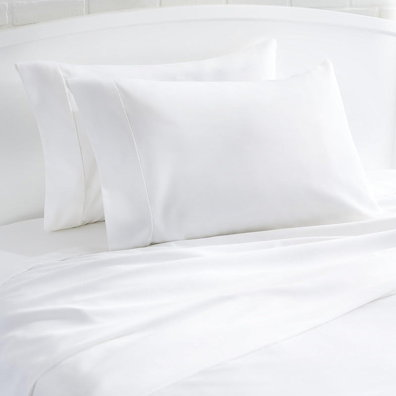 Funda Protectora Para Almohada 2pz Dafer Blanca 63x48 Cm
