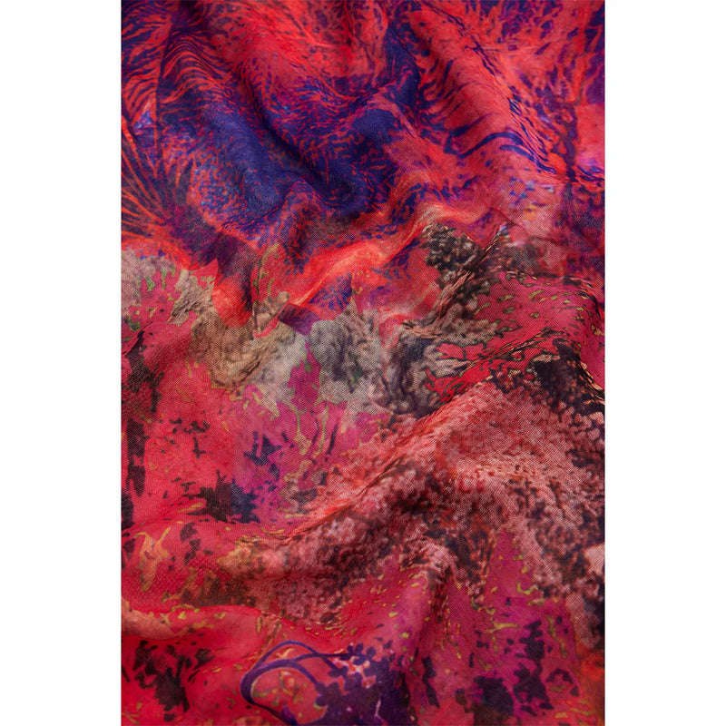 Pashmina Ligera Casual Para Mujer Marca Desigual® Multicolor 25sawa45/3008 Unitalla
