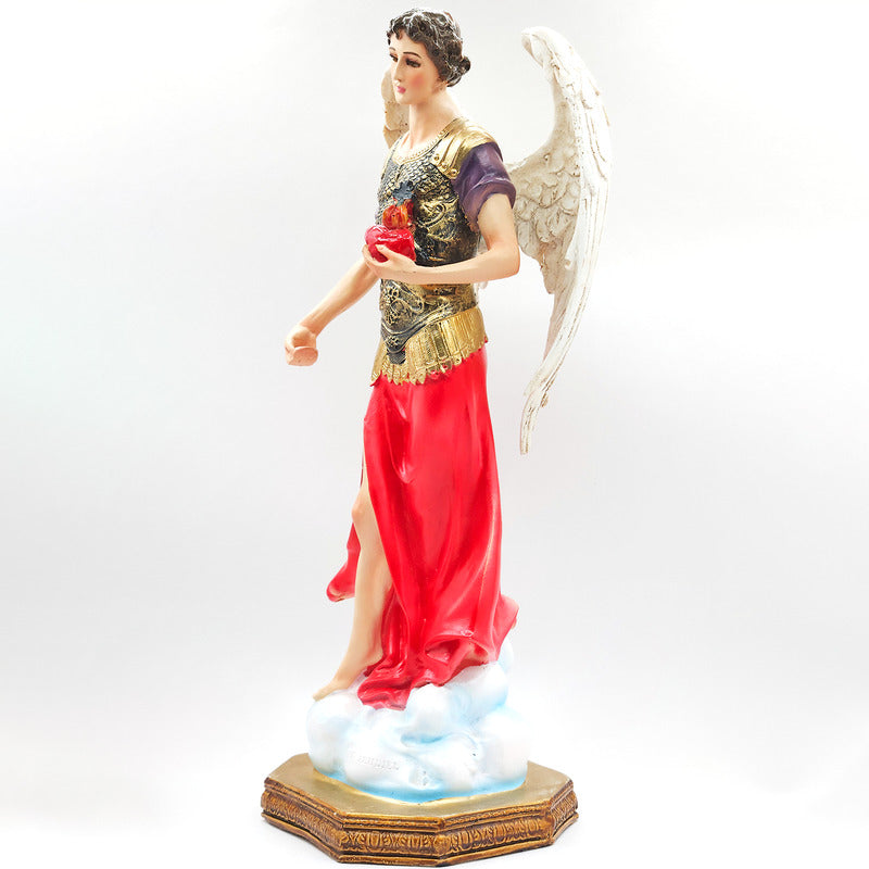 Imagen Religiosa De Resina Decorativa Angel Protector