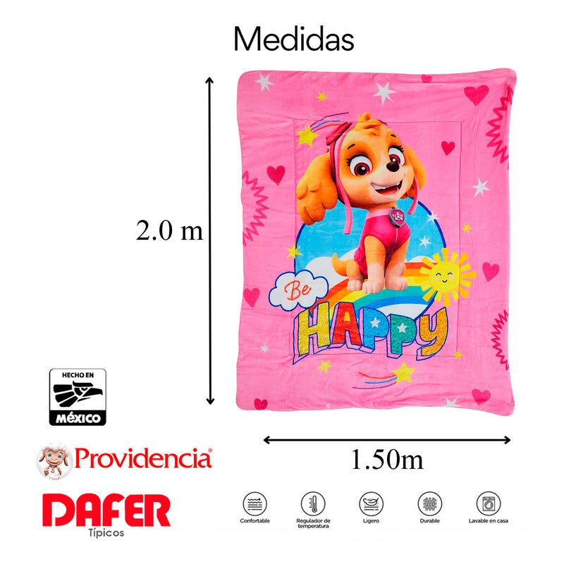 Cobertor Borrega Individual 1.50m X 2.00m Marca Providencia®