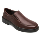 Zapato Conford Para Hombre Mod.419602 Marca Flexi® Marrón Oscuro Lisa 28 Mx