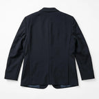 Traje Para Hombre Tejido Elastico Mod.59734 Marca Puro Ego® Azul Oscuro Lisa 54
