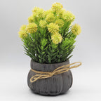 Decoración De Flores Artificiales En Maceta Para Interiores