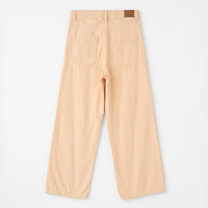 Pantalón Cómodo Para Niña Mod. Lkgap0401 Marca Losan® Coral Claro Lisa 9-10 Años