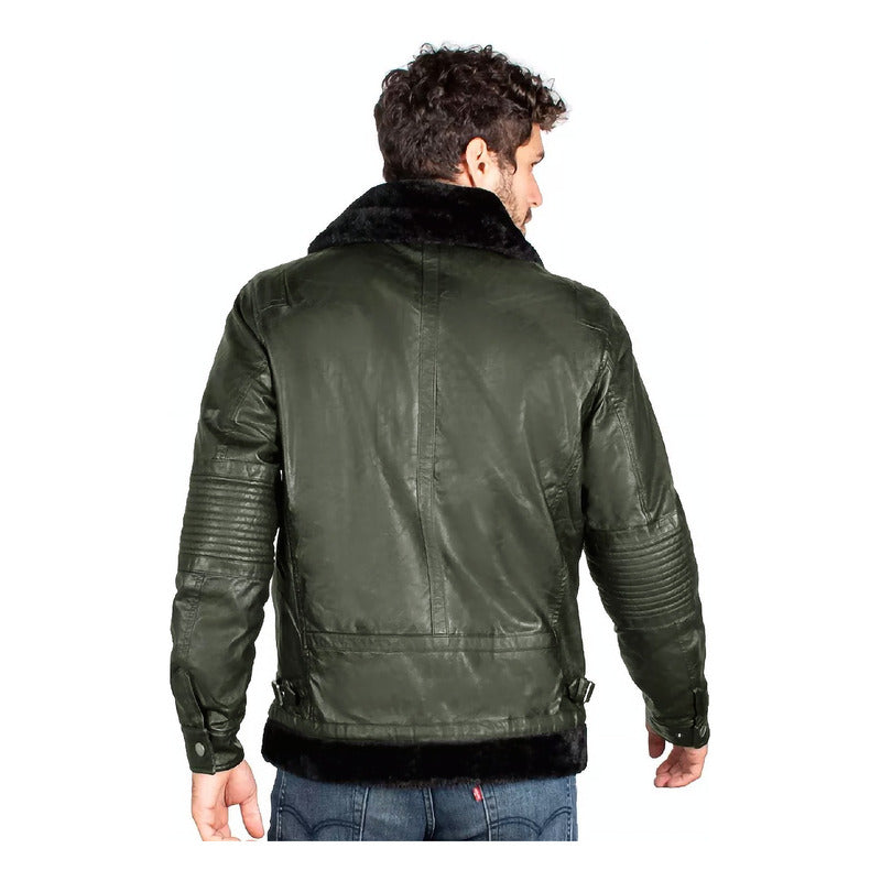 Chamarra De Hombre Mod. Cw83-vin8880a Marca Greenlander®
