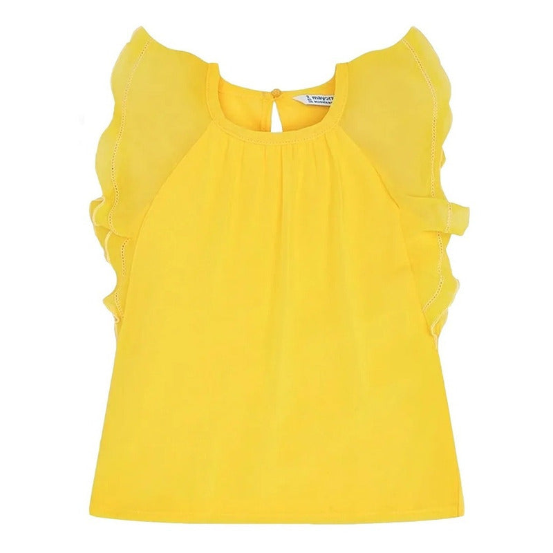 Blusa Casual De Niña Cute Mod. 3014 Marca Mayoral ®