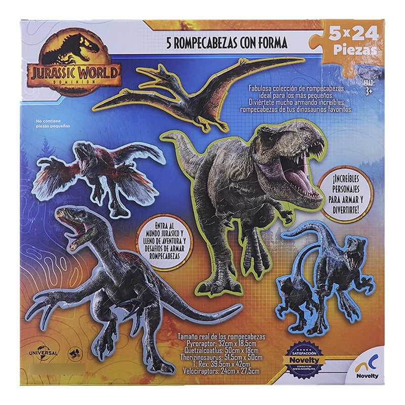 Rompecabezas Jurassic World Mod.jca-3436 Marca Novelty®