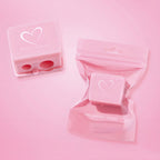 Sacapuntas Doble Con Tapa Para Maquillaje Beauty Creations Rosa