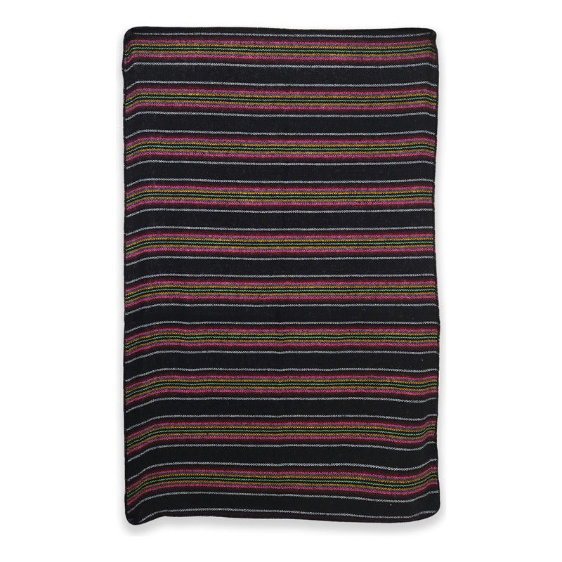Frazada De Viaje Artesanal Con Almohada Set De Descanso