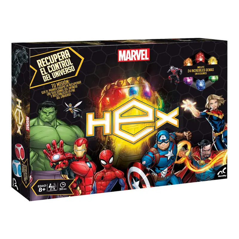 Juego De Mesa Hex Marvel Mod.jca-2417 Marca Novelty®