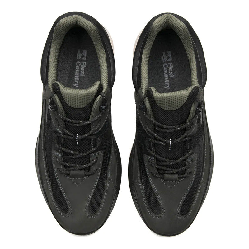 Tenis Outdoor Country Para Hombre Mod.420308 Marca Flexi®