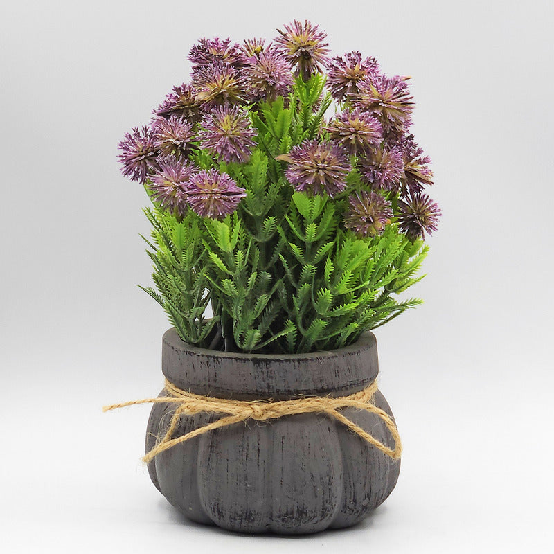 Decoración De Flores Artificiales En Maceta Para Interiores