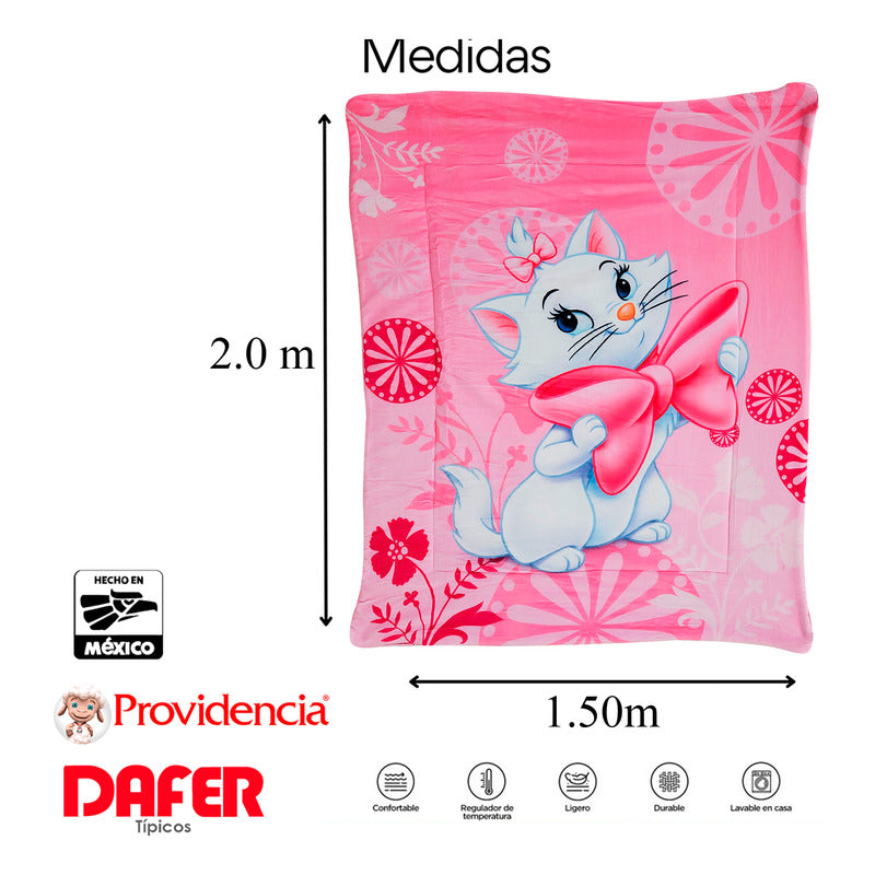 Cobertor Borrega Individual 1.50m X 2.00m Marca Providencia®
