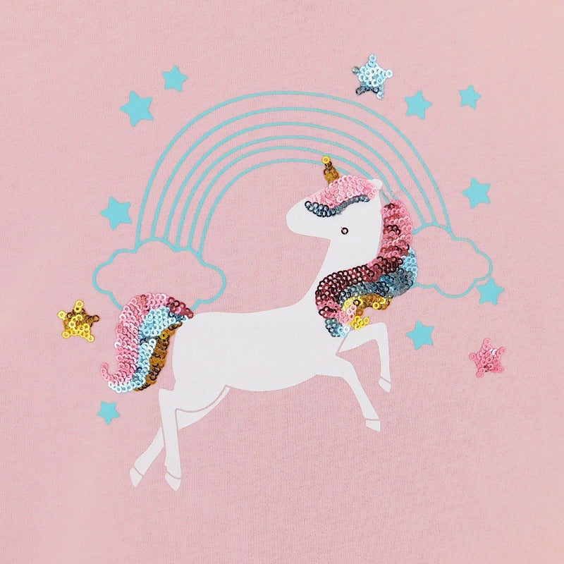 Blusa Para Niña Mod.unicornio Marca Losan®