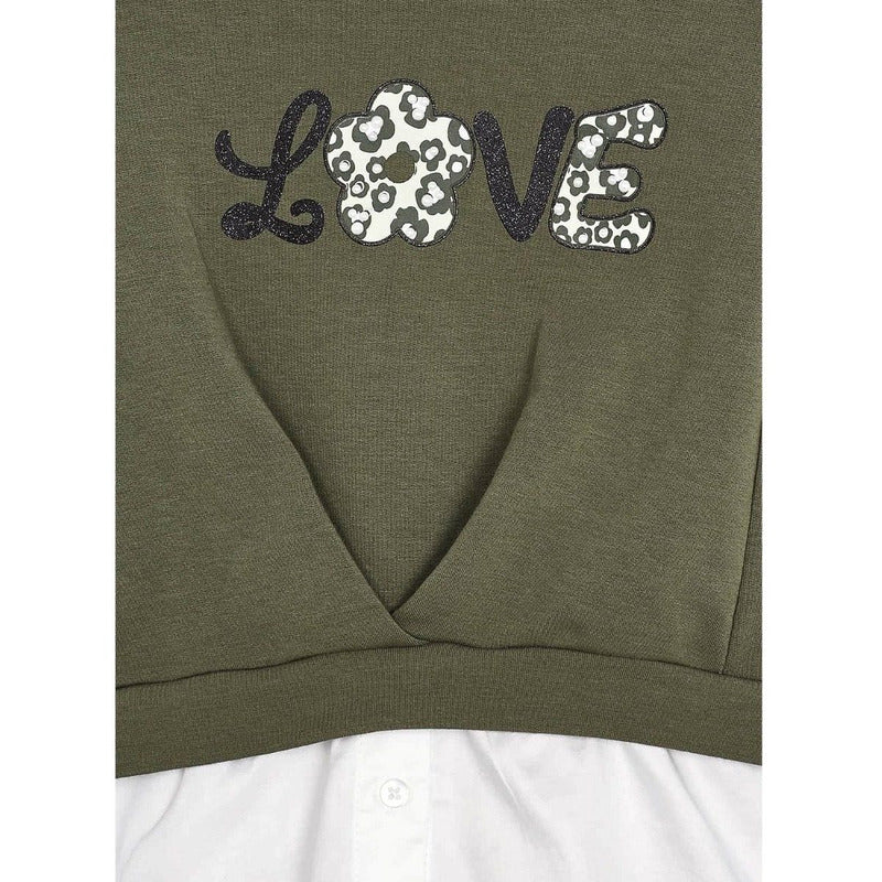 Conjunto Para Niña Pantalon+sueter Mod.4743 Marca Mayoral®