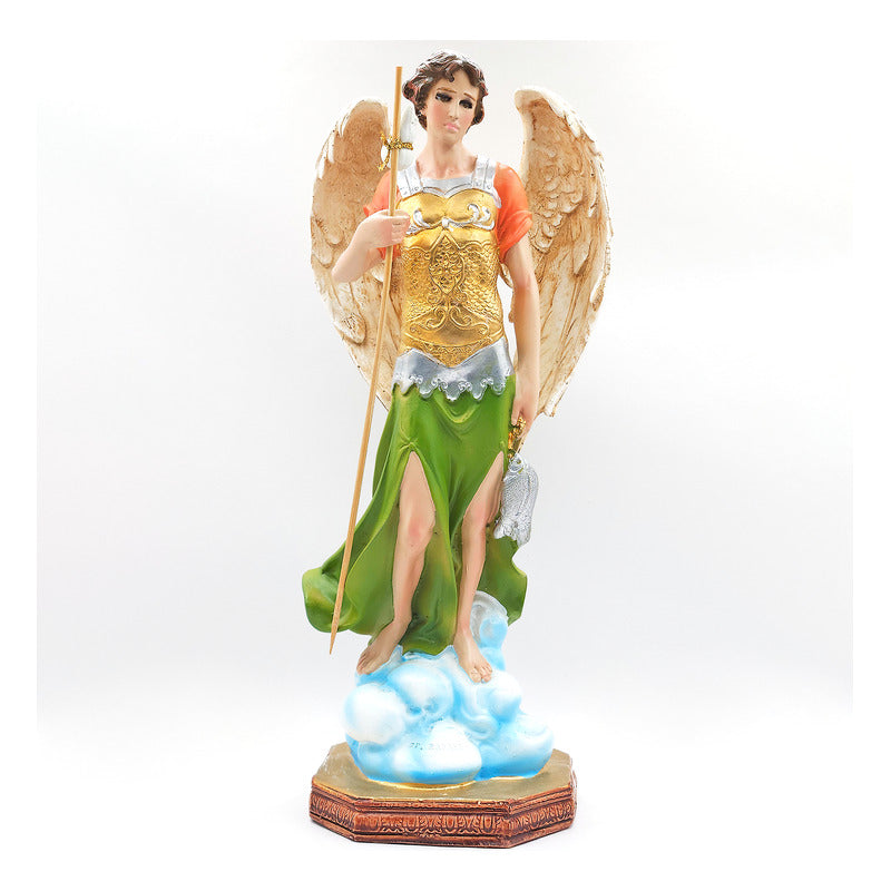 Imagen Religiosa De Resina Decorativa Angel Protector