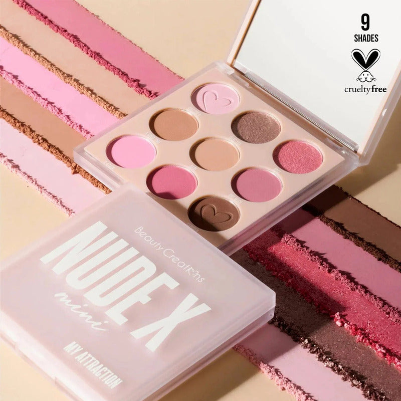 Paleta De Sombras 9 Tonos Nude X Marca Beauty Creations®