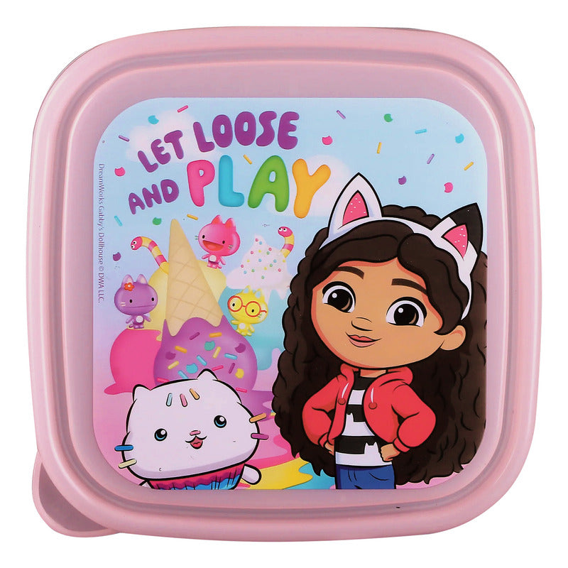 Recipiente Infantil Escolar Para Comida Diseños Varios