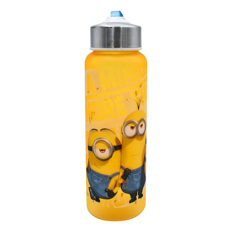 Botella Infantil Ligera Para Agua 700ml Diseños Animados