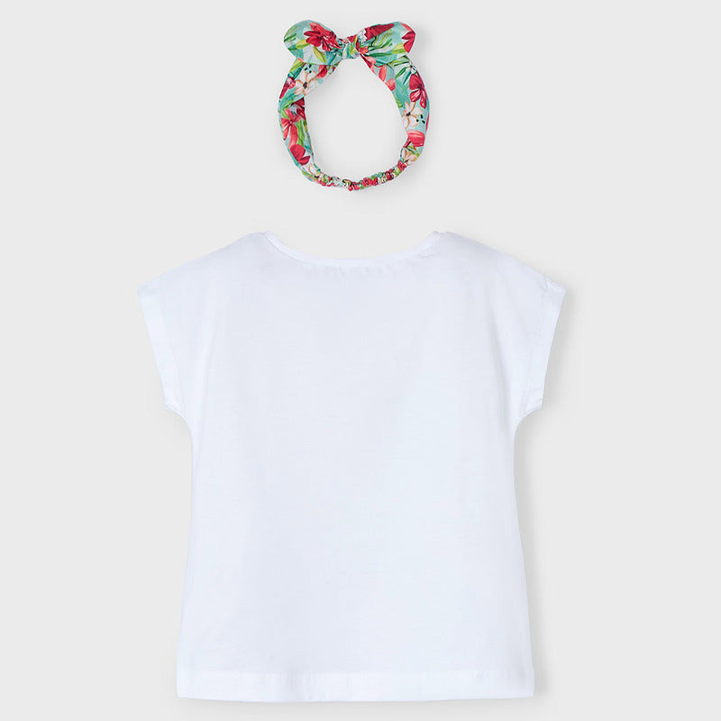 Blusa Con Diadema Para Niña Mod.3009 Marca Mayoral®